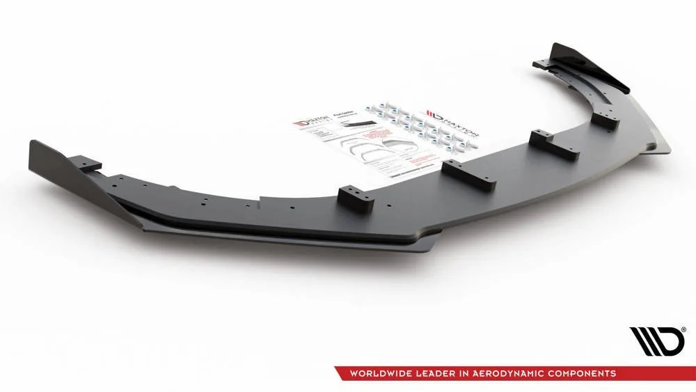 SPOILER LIP DIANTEIRO VW GOLF MK6 GTI PRETO BRILHANTE - AMP Motorsport